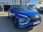 Mitsubishi Eclipse Cross 2.4 PHEV Business Intense+ Automaat, Auto's, Mitsubishi, Automaat, 4 cilinders, Blauw, Leder en Stof