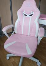 roze gaming chair, Gebruikt, Ophalen of Verzenden, Roze, Gaming bureaustoel