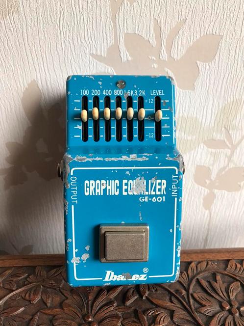 Ibanez GE-601 Graphic Equalizer vintage Japan jaren ‘80, Muziek en Instrumenten, Effecten, Gebruikt, Equalizer, Ophalen
