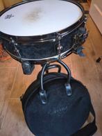 Unieke tama artwood Snare Drum + Tas, Ophalen of Verzenden, Gebruikt, Tama