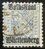 Duitsland - Württemberg mi. dienst 264b, Postzegels en Munten, Postzegels | Europa | Duitsland, Verzenden, Overige periodes, Gestempeld