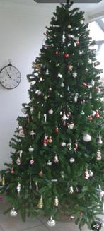 Zeer grote kerstboom 260 cm.met mand, Diversen, Kerst, Ophalen