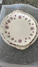 Royal Albert SWEET VIOLETS TAARTSCHALEN💜💜💜, Ophalen, Overige stijlen