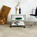 USM Haller - Bijzettafel - wit, 45 tot 60 cm, Minder dan 55 cm, Verzenden, Zo goed als nieuw
