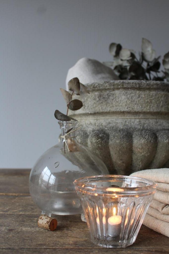 Oude brocante glazen wespenvanger Nr.4 *Pronck & Praal*, Antiek en Kunst, Curiosa en Brocante, Ophalen of Verzenden