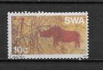 SWA Zuidwest Afrika 1976 dier, Verzenden, Overige landen, Gestempeld