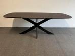 Fenix Cacao Orinoco eettafel Deens ovaal 220x100, Huis en Inrichting, Tafels | Eettafels, 100 tot 150 cm, Ophalen of Verzenden