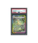 Pokemon Leafeon ex Prismatic Evolutions SAR #144 PSA 10, Ophalen of Verzenden, Zo goed als nieuw, Losse kaart, Foil