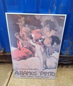 Erotisch getinte poster A.Ramos Pinto in een Barth lijst., Ophalen, Rechthoekig Staand, Met lijst, Zo goed als nieuw