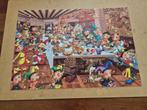Ruyer puzzel, La Fete Medievale, Grafika Art Collection,1000, Ophalen of Verzenden, 500 t/m 1500 stukjes, Zo goed als nieuw, Legpuzzel