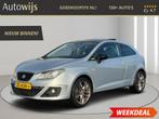 Seat Ibiza 1.4 TSI FR|150PK|FR|PANO|AUTOMAAT|CLIMA|XENON|NAV, Auto's, Seat, Euro 5, Stof, Gebruikt, Zwart