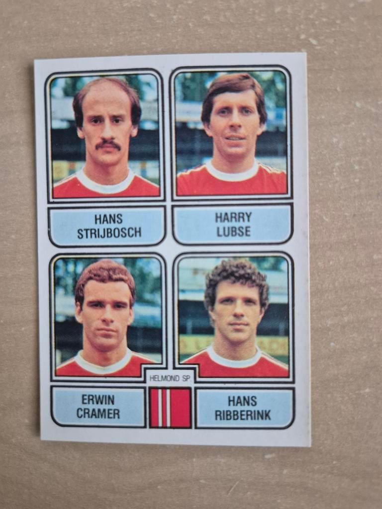 Panini Voetbal 82 Lubse Cramer Helmond Sport, Verzamelen, Sportartikelen en Voetbal, Ophalen of Verzenden, Zo goed als nieuw, Buitenlandse clubs