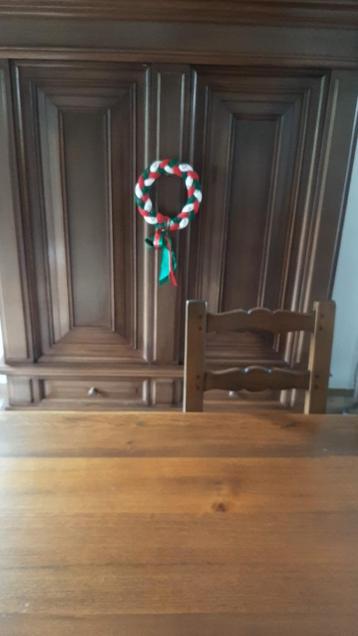 Stoffen kerstkrans beschikbaar voor biedingen