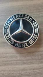 1 Mercedes Naafdop 75mm - Gebruikt, Auto diversen, Wieldoppen, Ophalen of Verzenden, Gebruikt