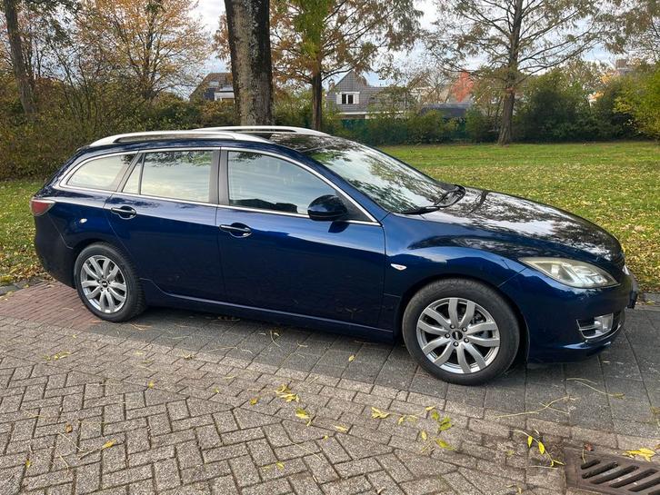 Mazda 6 1.8 Sportbreak 2008 Blauw, Auto's, Mazda, Particulier, Benzine, B, Stationwagon, Handgeschakeld, Origineel Nederlands