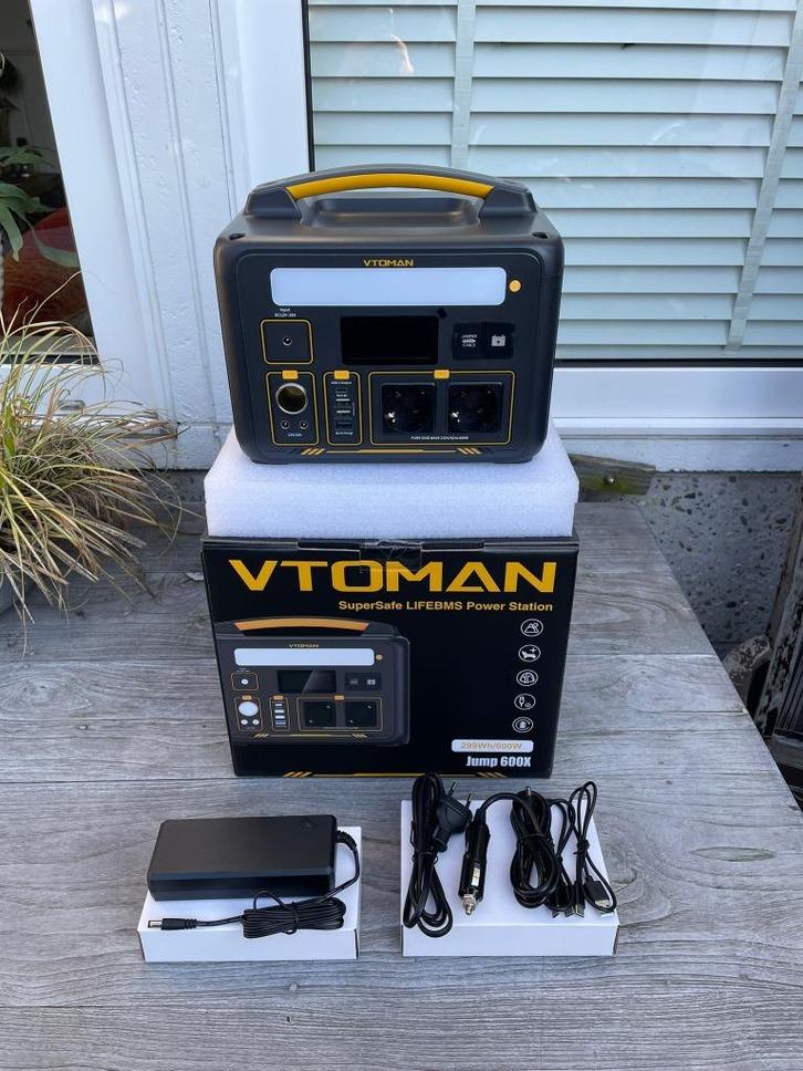 Draagbare 600W Powerstation 299Wh OFFGRID Noodpakket, Caravans en Kamperen, Kampeeraccessoires, Nieuw, Ophalen of Verzenden