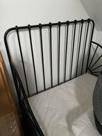 Ikea peuterbed zwart 80x200cm, Ophalen, Gebruikt, 70 tot 85 cm, Matras