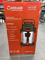 Kremer Kr100LS Nat en Droog stofzuiger, Info@kremermachines.com, Ophalen of Verzenden, Gema Tools B.V., Centurionbaan 230-03
