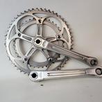 Shimano 600 arabesque crankstel vintage, Fietsen en Brommers, Crankstel of Pedalen, Gebruikt, Shimano, Racefiets