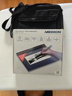 Medion USB Grafisch Tekentablet en trust laptoptas, Computers en Software, Tekentablets, Multi-touch, Medion, Ophalen of Verzenden