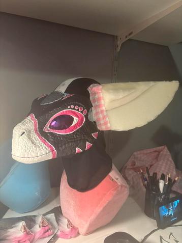 Fursuit dino mask pre-claim beschikbaar voor biedingen