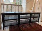 Industriële tv-meubel / kastje – staal en hout, Huis en Inrichting, Kasten | Dressoirs, Ophalen, Zo goed als nieuw, 25 tot 50 cm