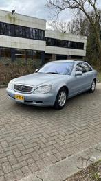 Mercedes-Benz S-klasse 500 bomvolle opties, Auto's, Mercedes-Benz, Achterwielaandrijving, Gebruikt, 110 €/maand, Leder
