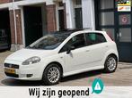 Fiat Grande Punto 1.4 NeroBianco-airco-pano dak, Auto's, Voorwielaandrijving, Gebruikt, 4 cilinders, 400 kg
