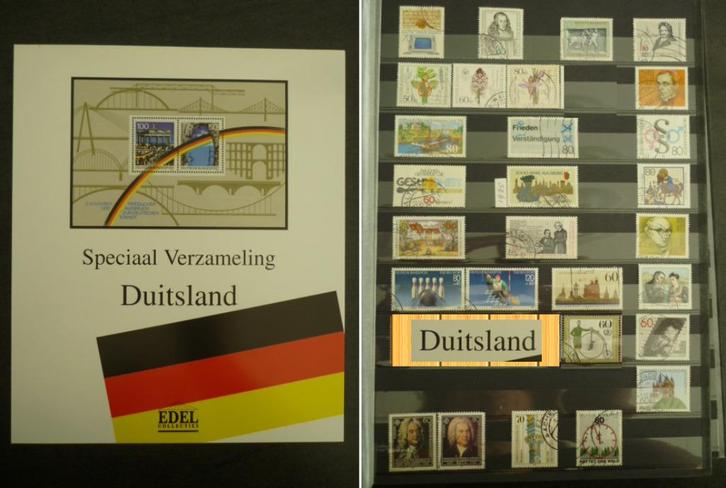 Verzameling Duitsland gestempeld in klapper 1982-2006, Postzegels en Munten, Postzegels | Volle albums en Verzamelingen, Buitenland