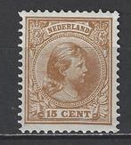 NVPH 39 Postfris Wilhelmina 1891 : OUD NEDERLAND per stuk, Postzegels en Munten, Postzegels | Nederland, Verzenden, T/m 1940, Postfris