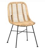 Twee rotanstoelen eetkamerstoelen zo goed als nieuw, Ophalen, Zo goed als nieuw, Bruin, Twee