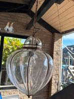 Glazen Hanglamp Geblazen Glas, Huis en Inrichting, Lampen | Hanglampen, Ophalen, Gebruikt, Glas, Minder dan 50 cm