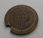 2 Vintage gaspenning Rotterdam – messing jaren ca. 1920-1930, Postzegels en Munten, Ophalen of Verzenden, Koningin Wilhelmina