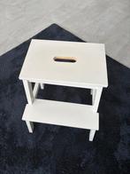 IKEA Bekväm Opstapje/ Kruk Wit, Huis en Inrichting, Ophalen of Verzenden, Gebruikt, Hout