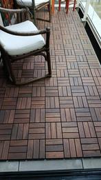 Ikea Houten Terrastegels, Tuin en Terras, Terrasdelen en Vlonders, Ophalen of Verzenden, Gebruikt, Hout