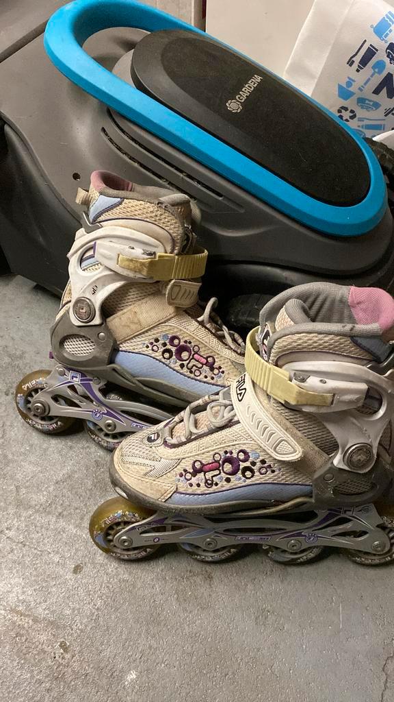 Skeelers van fila, Sport en Fitness, Skeelers, Gebruikt, Inline skates 4 wielen, Overige merken, Kinderen, Verstelbaar, Ophalen