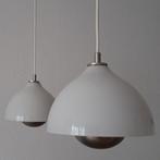 Hanglamp 2st  (Matglas), Huis en Inrichting, Ophalen of Verzenden, Zo goed als nieuw, Glas, Minder dan 50 cm