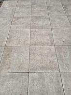 Keramische tegels Grey beton+keramiek 60x60x4cm  Ca. 50m2, Tuin en Terras, Tegels en Klinkers, Ophalen, Gebruikt, Keramiek, Terrastegels