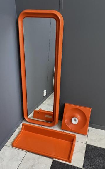70 jaren GROTE SPIEGEL Schönbuch QUADRO wand lamp wand plank beschikbaar voor biedingen