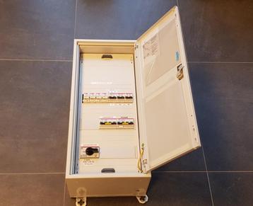 ABB HAF Stalen Groepenkast 36M met diverse componenten (1x) beschikbaar voor biedingen