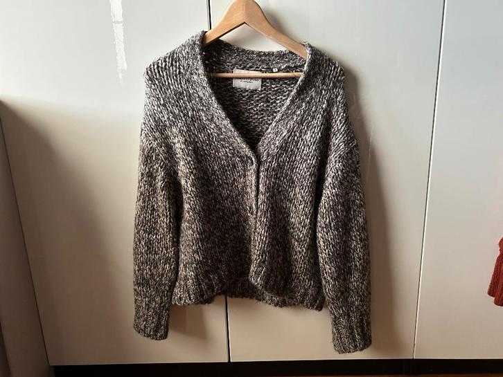 Marc O'Polo vest maat S - 44% alpaca wol, Kleding | Dames, Truien en Vesten, Zo goed als nieuw, Maat 36 (S), Grijs, Ophalen of Verzenden