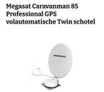 Megasat caravanman 85 professional
GPS volautomatische Twin, Audio, Tv en Foto, Schotelantennes, Ophalen of Verzenden, Zo goed als nieuw