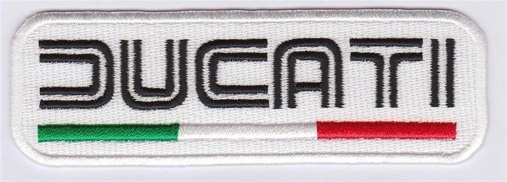 Ducati stoffen opstrijk patch embleem #12, Motoren, Accessoires | Overige, Nieuw, Ophalen of Verzenden