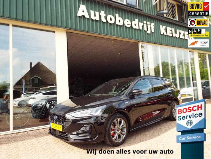 Ford Focus Wagon 1.0 EcoBoost Hybrid ST Line X STOELVERW-STU, Auto's, Ford, Bedrijf, Te koop, Focus, ABS, Achteruitrijcamera, Adaptive Cruise Control