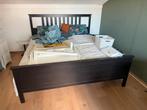 Ikea hemes bedframe zwart 180x200, Ophalen, Gebruikt, 100 cm of meer, Matras