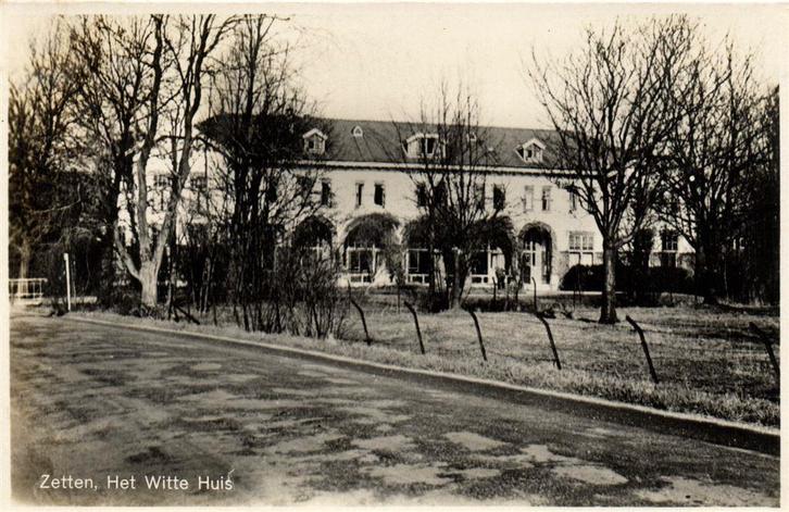 Zetten, Het Witte Huis - ongelopen, Verzamelen, Ansichtkaarten | Nederland, Ongelopen, Gelderland, Voor 1920, Ophalen of Verzenden