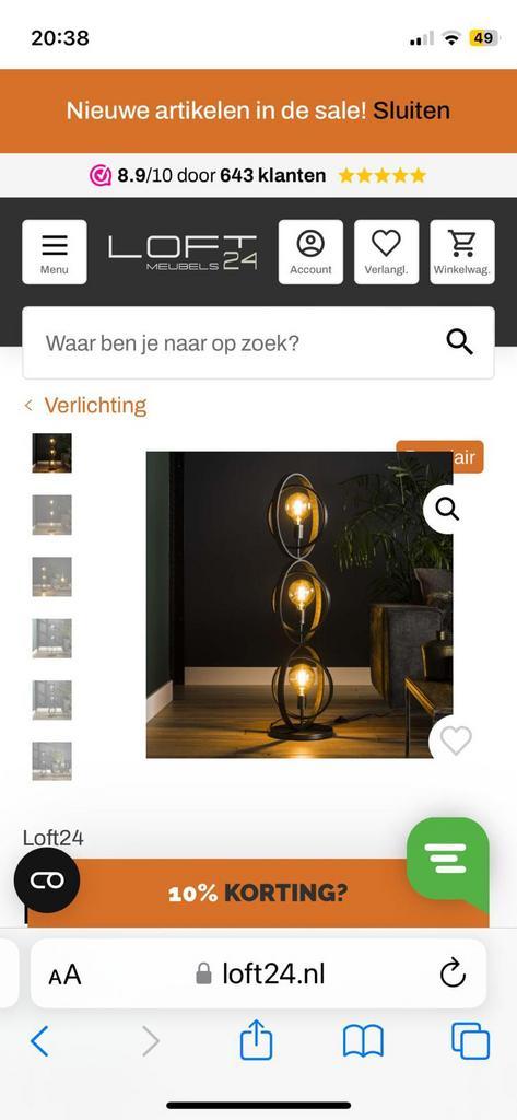 Nieuw twee industriële lampen!, Huis en Inrichting, Lampen | Wandlampen, Nieuw, Metaal, Ophalen
