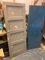 Deuren gratis, Doe-het-zelf en Verbouw, Deuren en Horren, Gebruikt, Binnendeur, 200 tot 215 cm, 80 tot 100 cm