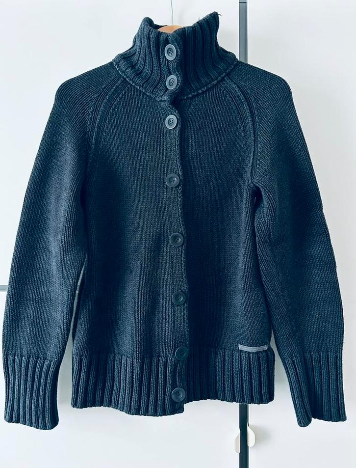 Marc O’Polo Trui Maat M Donkergrijs 100% Biologisch Katoen, Kleding | Dames, Truien en Vesten, Zo goed als nieuw, Maat 38/40 (M)