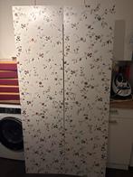 2 kastdeuren met bloemenmotief, Ophalen, Gebruikt